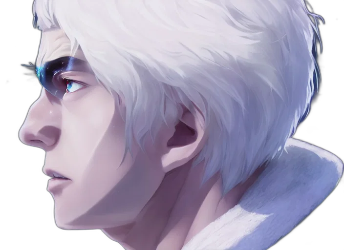 face, creature, mask, anime transparent PNG cut-out