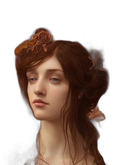 face, crown, staff, hair transparent PNG cut-out