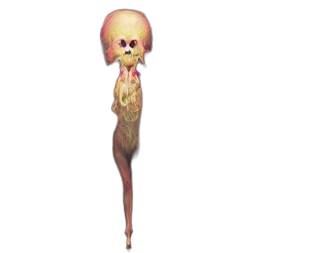 creature, hair, staff, animal transparent PNG cut-out