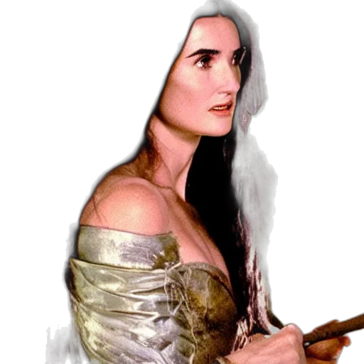 sword, jewelry, staff, dress transparent PNG cut-out