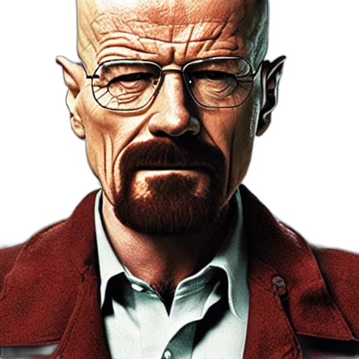 face, jacket, staff, photorealistic, comic book art, concept art, 3d render, walter transparent PNG cut-out