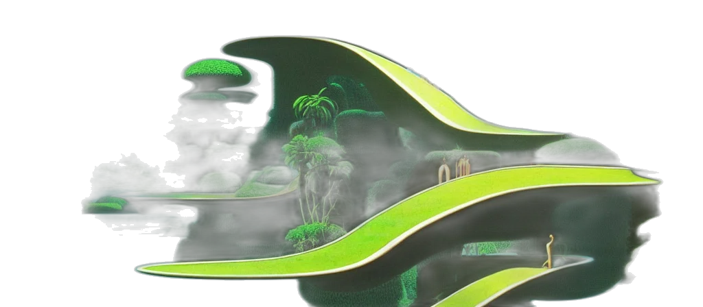 mask, car, concept art, 3d render, fantasy art, vaporwave, fog, outer space transparent PNG cut-out