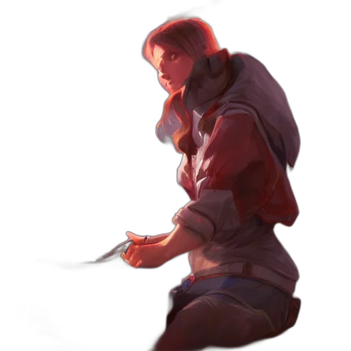 jacket, staff, sword, weapon transparent PNG cut-out
