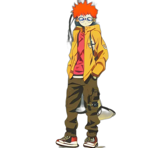 jacket, animal, creature, staff transparent PNG cut-out
