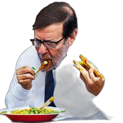 food, animal, concept art, mariano, rajoy, eating, kebab, houses transparent PNG cut-out