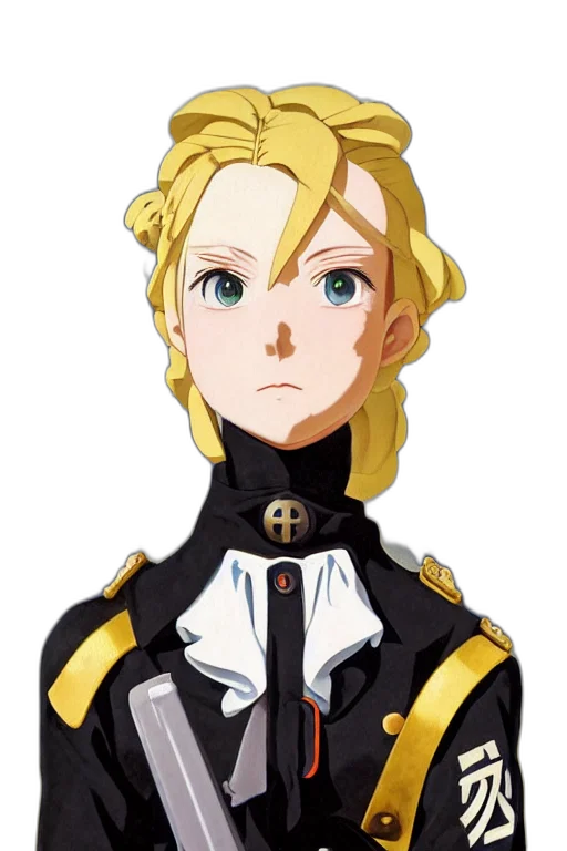 staff, crown, face, dress transparent PNG cut-out