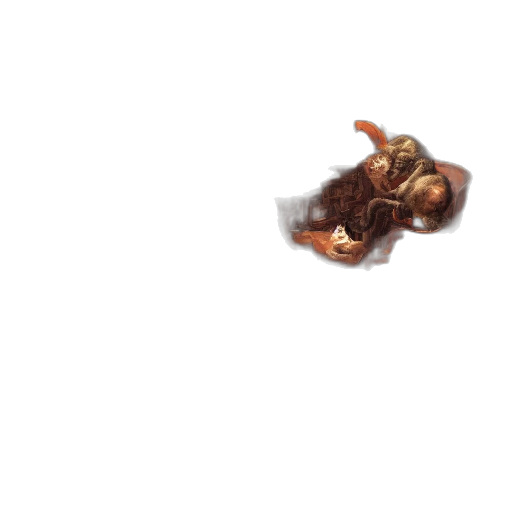 hair, creature, animal, dragon transparent PNG cut-out