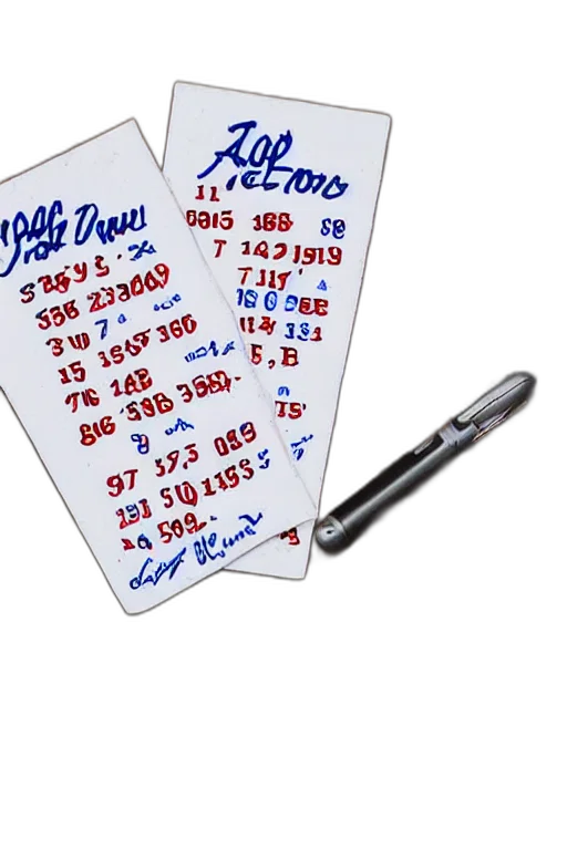 baseball, card, phone, number, written, sharpie transparent PNG cut-out