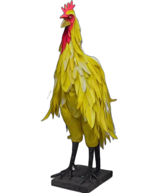 animal, dress, creature, staff, 3d render, concept art, photorealistic, pixel art transparent PNG cut-out