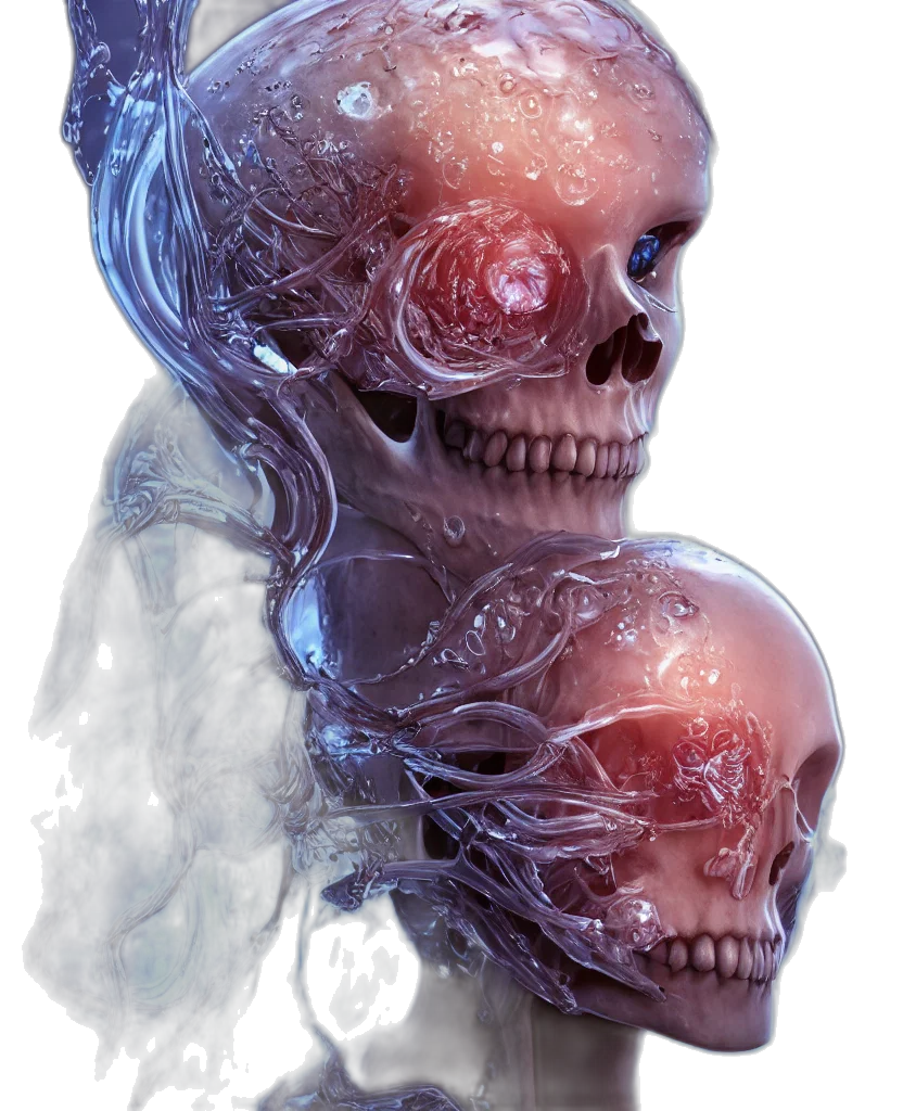 face, mask, robot, creature transparent PNG cut-out