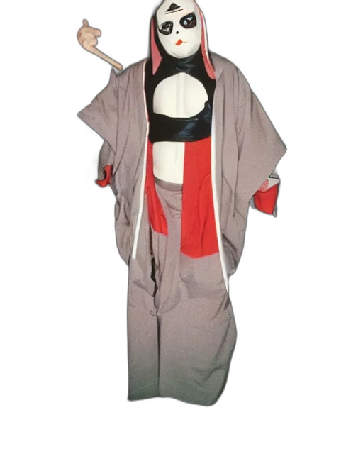 dress, jacket, staff, creepy transparent PNG cut-out