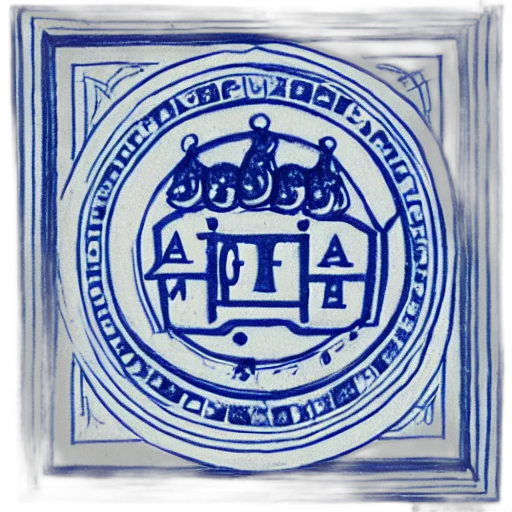 staff, furniture, crown, face, blue, white, drawing, seal transparent PNG cut-out
