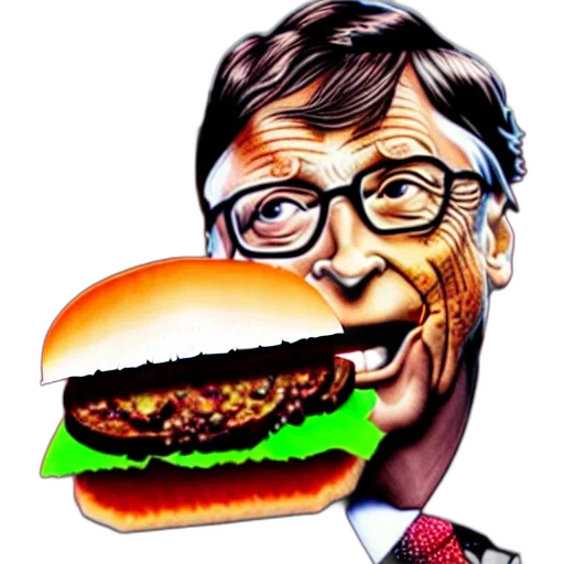 food, animal, face, photorealistic transparent PNG cut-out