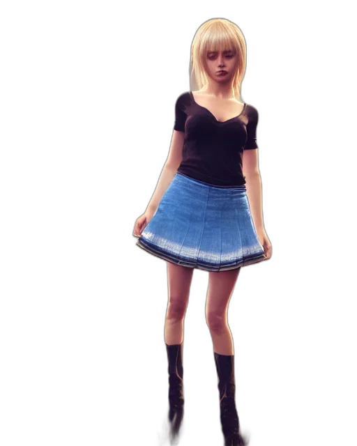 dress, 3d render, concept art, photorealistic transparent PNG cut-out
