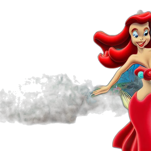3d render, comic book art, concept art, underwater transparent PNG cut-out