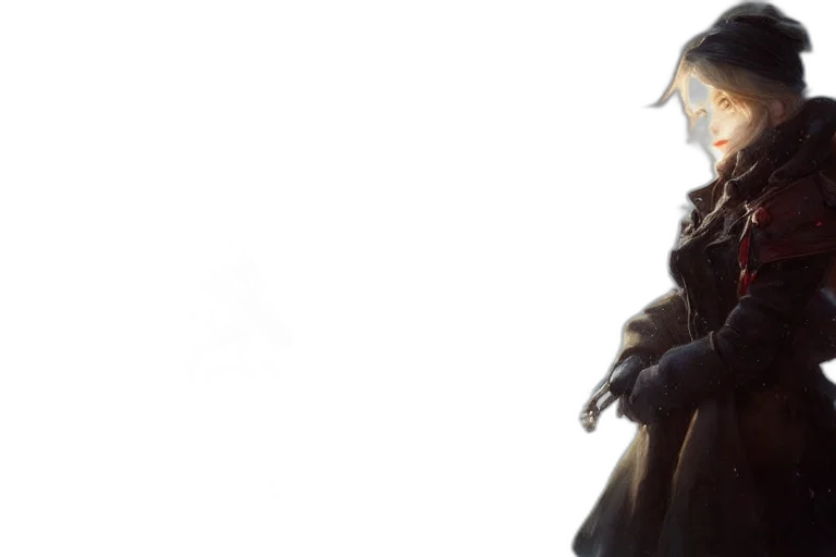 dress, weapon, staff, sword, concept art, fantasy art, 3d render, photorealistic transparent PNG cut-out