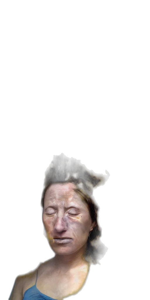 face, mask, hat, crown, photorealistic, oil painting, concept art, watercolor transparent PNG cut-out