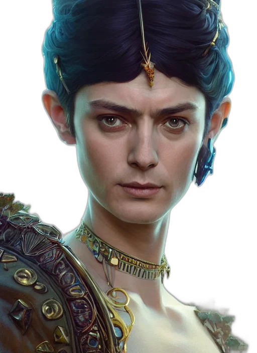 face, crown, dragon, jewelry transparent PNG cut-out