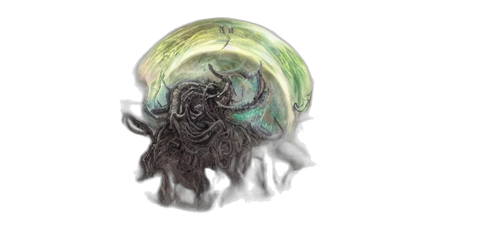 hair, mask, creature, crown transparent PNG cut-out