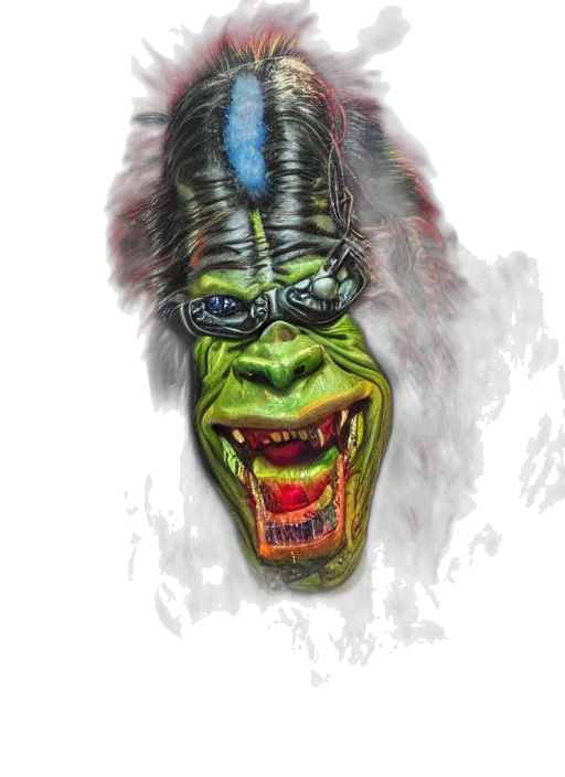 mask, face, creature, crown transparent PNG cut-out