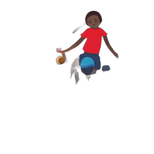 shoes, pixel art, concept art, cartoon, 3d render, unfortunate, child, sits transparent PNG cut-out