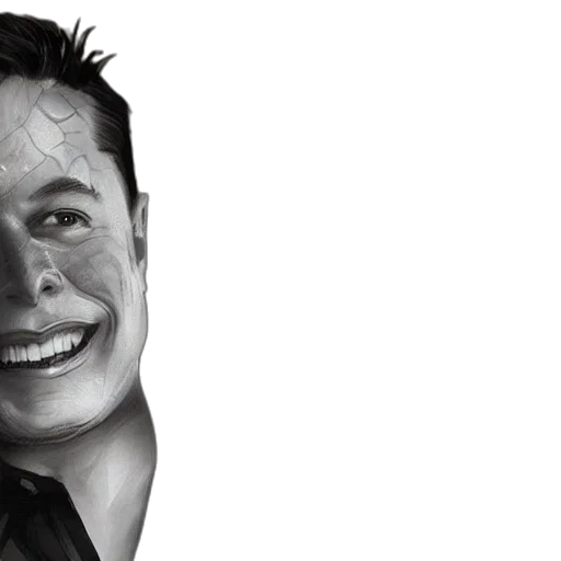 face, mask, robot, photorealistic transparent PNG cut-out