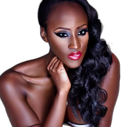 face, photorealistic, cartoon, dark, earth tones, nicole, koyi transparent PNG cut-out