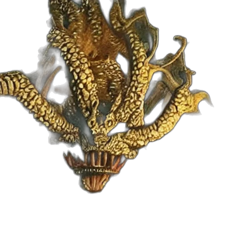 dragon, jewelry, crown, staff transparent PNG cut-out