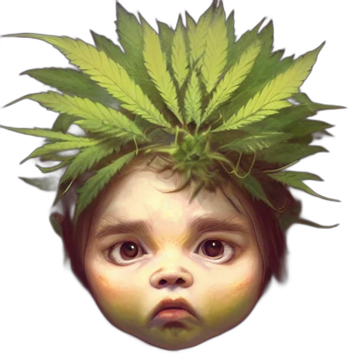 face, crown, mask, creature transparent PNG cut-out