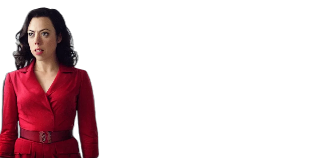 jacket, dress, staff, 3d render transparent PNG cut-out