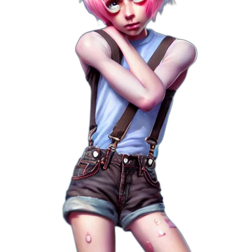 staff, face, dress, robot, concept art, fantasy art, photorealistic, 3d render transparent PNG cut-out