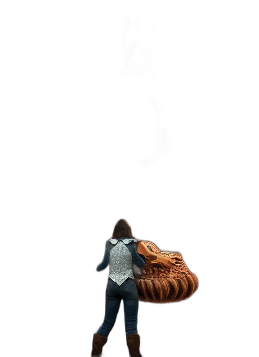 hair, creature, jacket, animal, concept art, 3d render, photorealistic, fantasy art transparent PNG cut-out