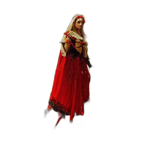 dress, staff, sword, weapon transparent PNG cut-out
