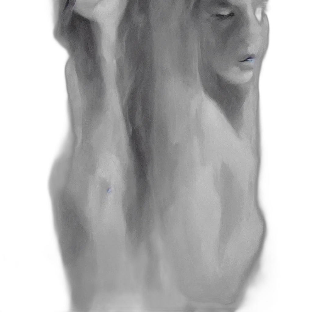 face, mask, creature, crown, concept art, fantasy art, watercolor, photorealistic transparent PNG cut-out