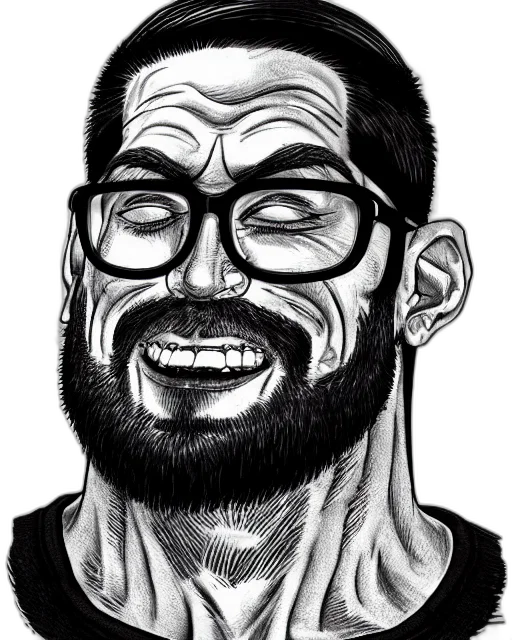 face, staff, cartoon, comic book art, pencil sketch, photorealistic, highly, detailed transparent PNG cut-out