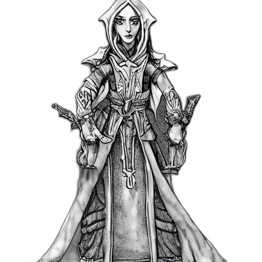 staff, jacket, dress, concept art transparent PNG cut-out