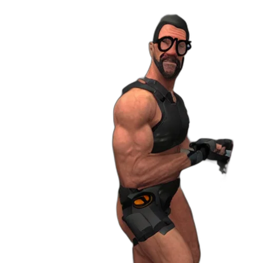 animal, staff, weapon, robot transparent PNG cut-out