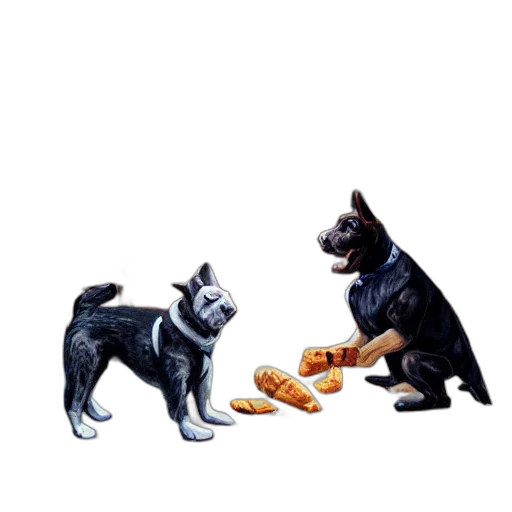 food, animal, concept art, photorealistic transparent PNG cut-out