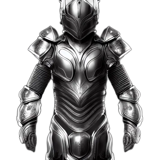 robot, mask, concept art, 3d render, fantasy art, comic book art, monochrome, photography transparent PNG cut-out