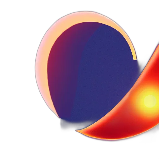 3d render, outer space, total, eclipse transparent PNG cut-out