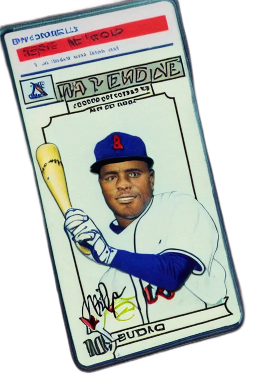 baseball, card, phone, number, written, sharpie transparent PNG cut-out