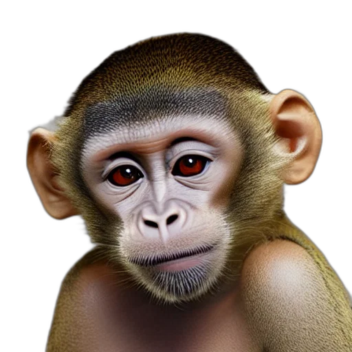 animal, face, mask, creature, photorealistic, 3d render, concept art, oil painting transparent PNG cut-out