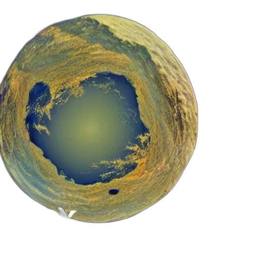 3d render, outer space, planet, xamilton transparent PNG cut-out