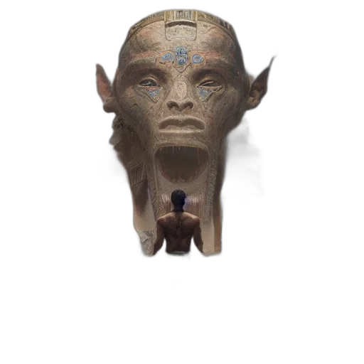 mask, face, creature, animal transparent PNG cut-out