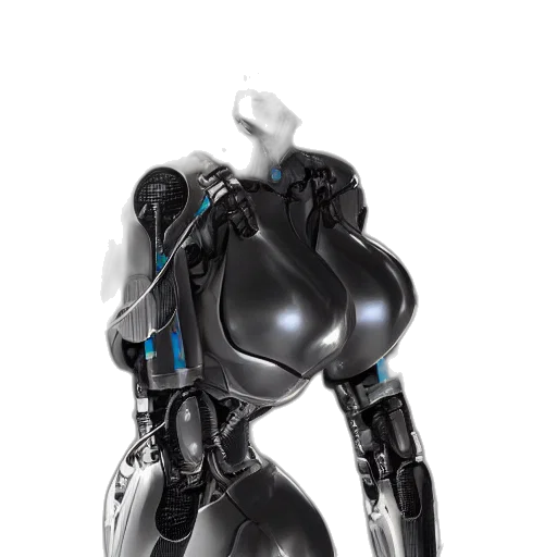 robot, dress, weapon, mask transparent PNG cut-out
