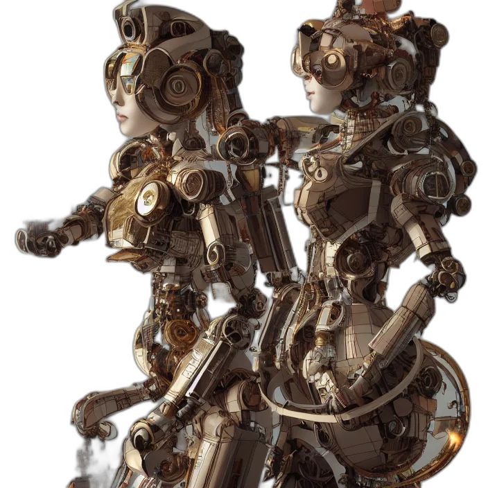robot, jewelry, weapon, concept art transparent PNG cut-out