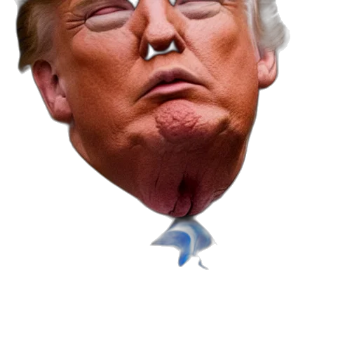 mask, face, hat, crown, photorealistic, concept art, 3d render, vaporwave transparent PNG cut-out