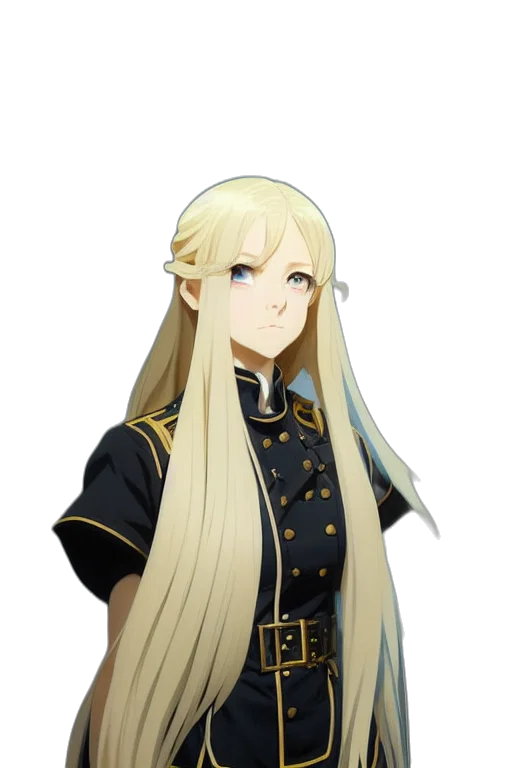 staff, dragon, hair, face transparent PNG cut-out