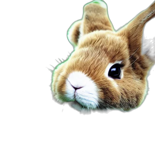 animal, photorealistic, 3d render, pixel art transparent PNG cut-out