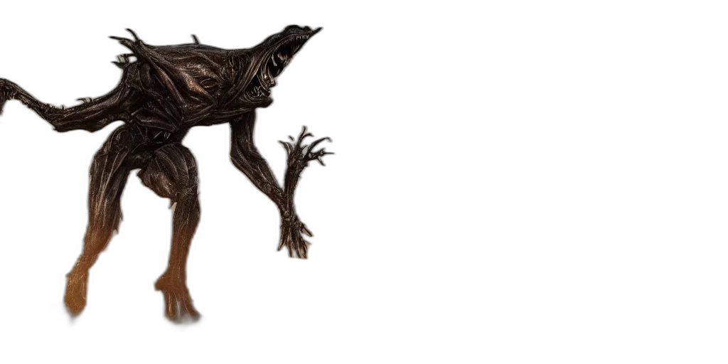 creature, animal, dragon, staff, concept art, 3d render, fantasy art, unknown transparent PNG cut-out